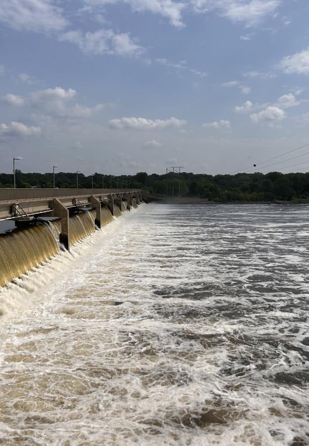Mississippi Gateway dam