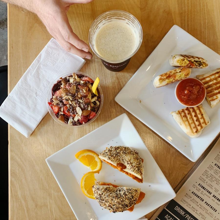 Honest Coffee Vegan Breakfast