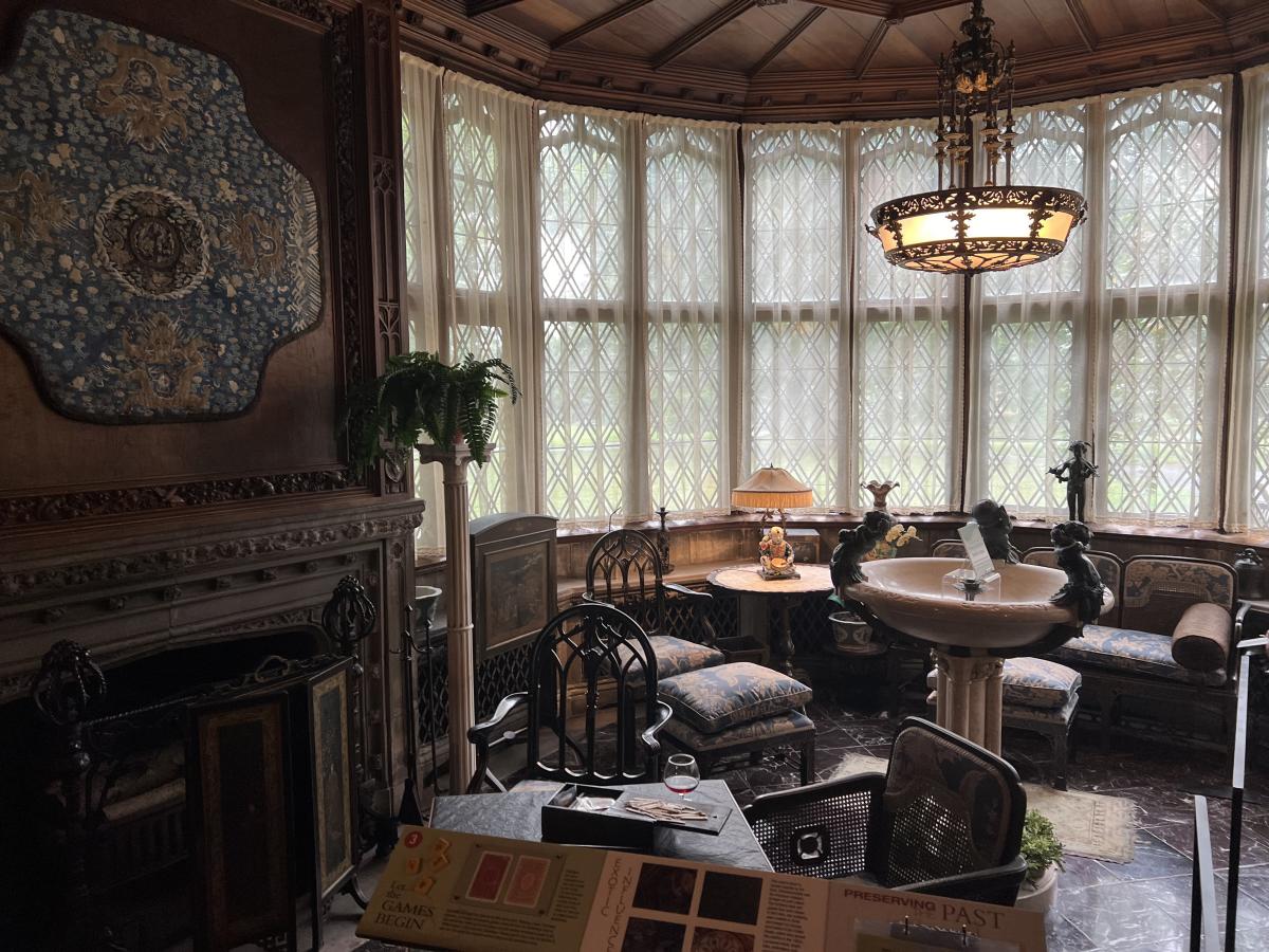 A Photo of the Inside of Stan hywet Hall & Gardens