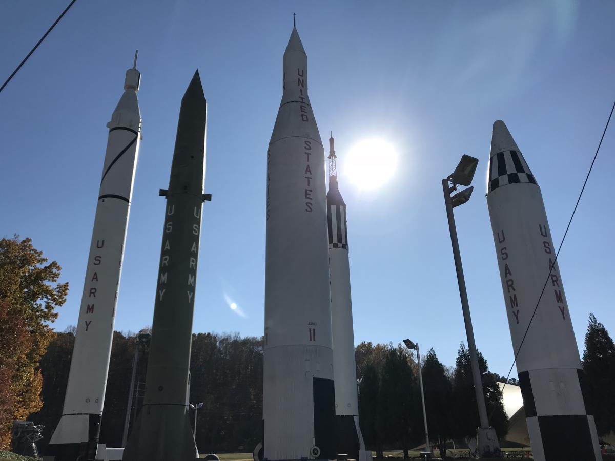 U.S. Space & Rocket Center rocket park