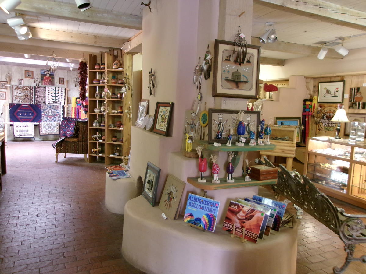 A photo of the inside of Penfield Gallery in Old Town.