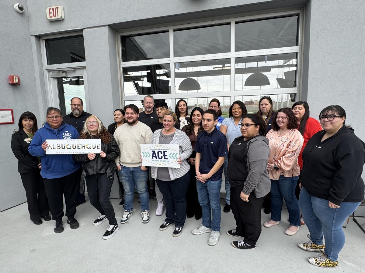 Image of ACE graduates from the March 2025 ACE class at Top Golf.