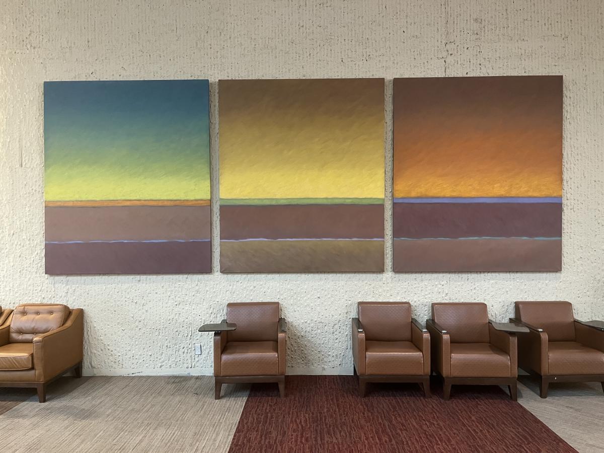 Triptych artwork