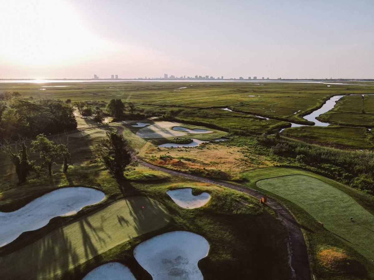 Atlantic City Golf Course Skyline