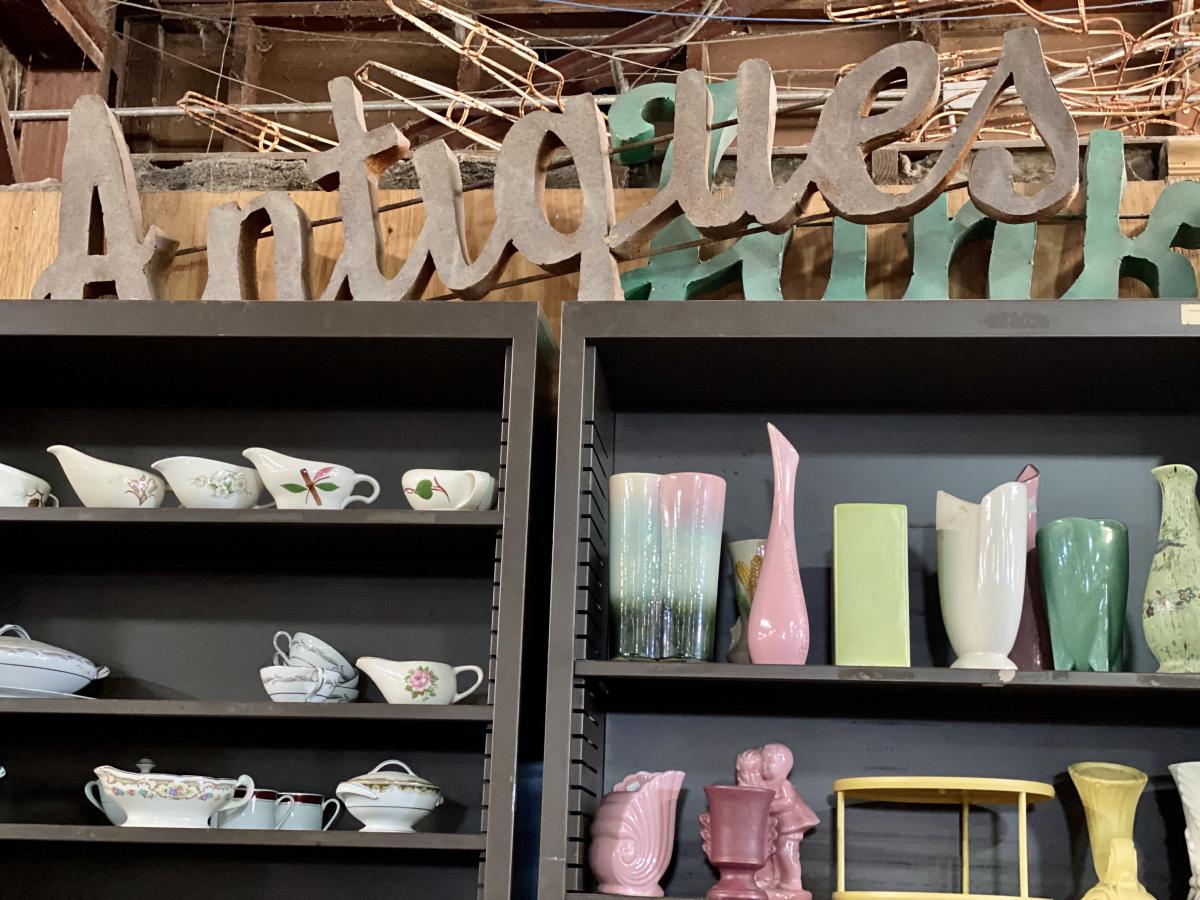 Gravy Boats and Vases At BAW Antiques In Beaumont, TX