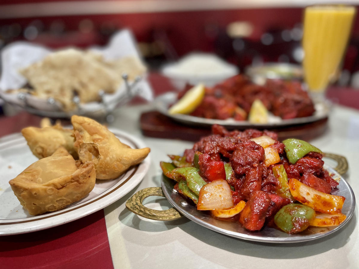 Dishes From Taz Indian Cuisine In Beaumont, TX