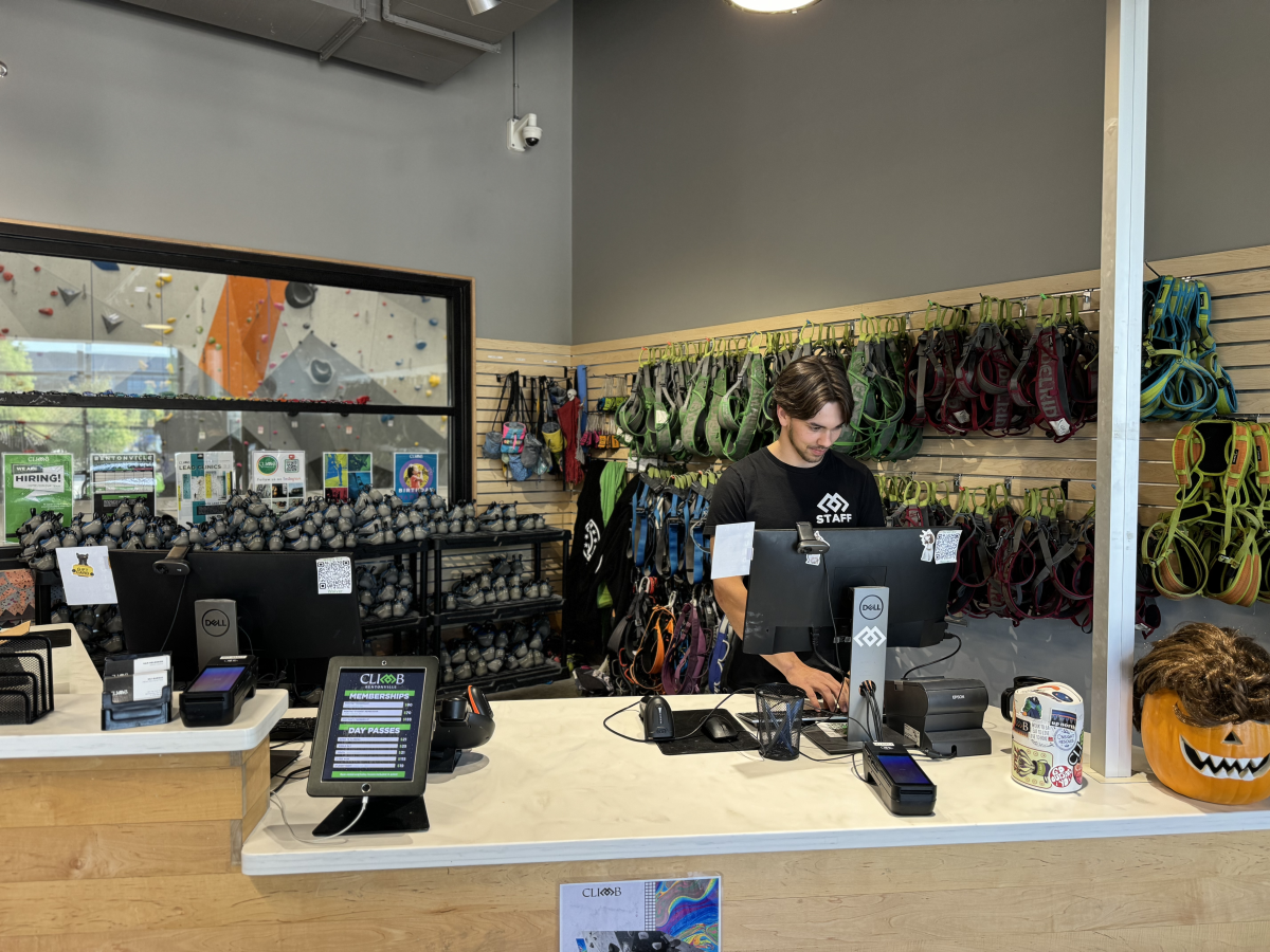 Climb Bentonville Front Desk