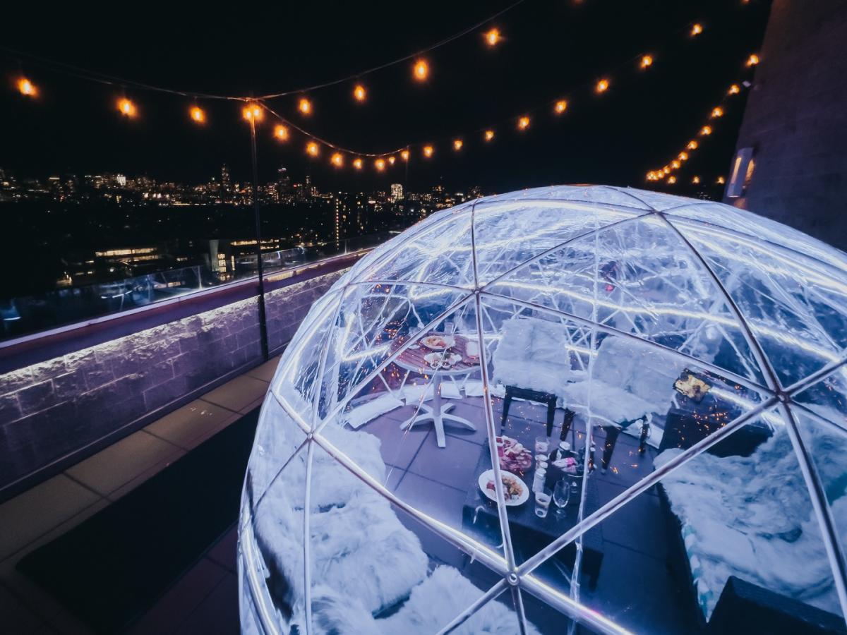 Chill over the Charles Igloo Experience at DoubleTree Suites by Hilton Boston – Cambridge