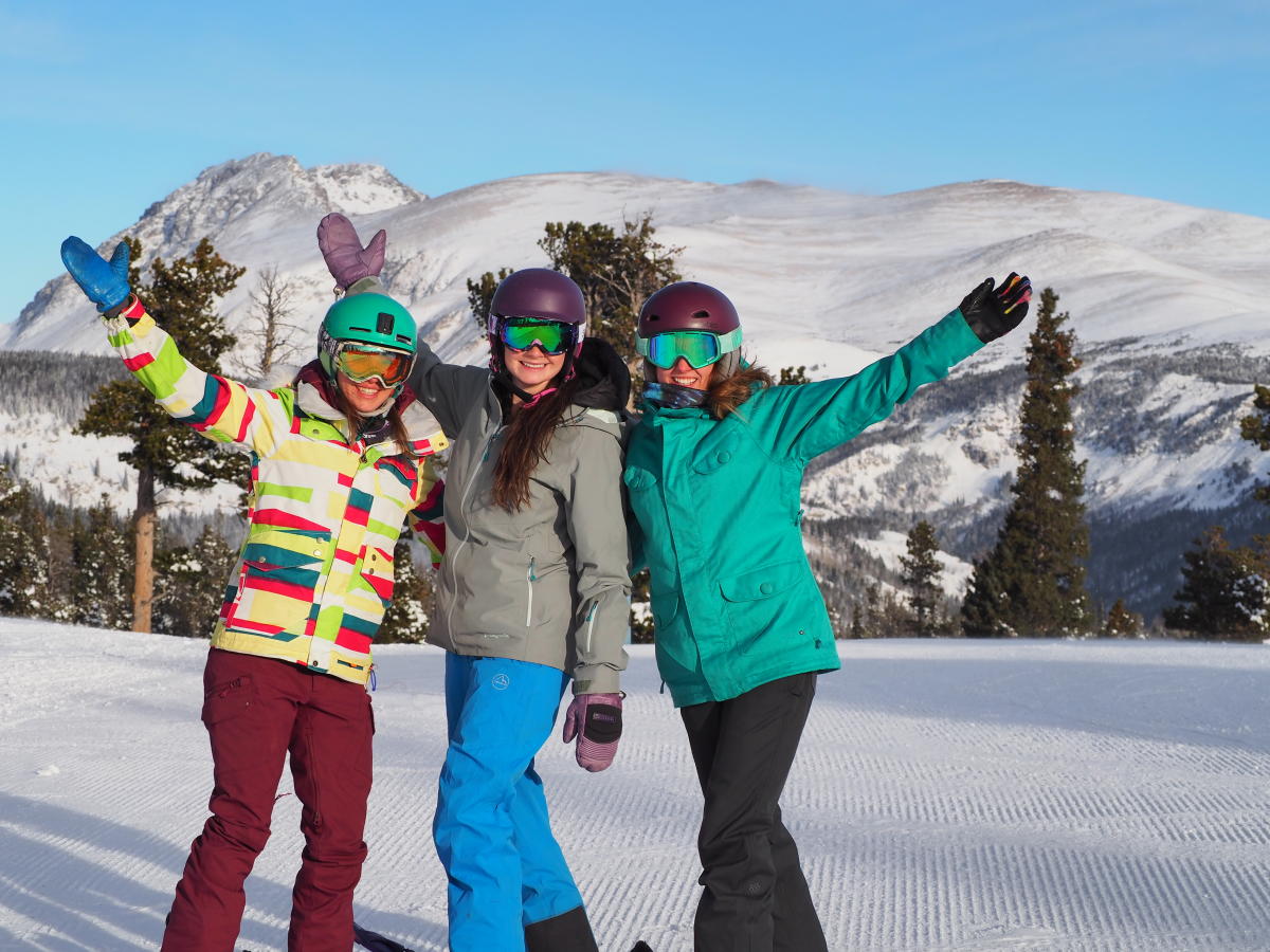 Group Skiing at Eldora Mountain Resort