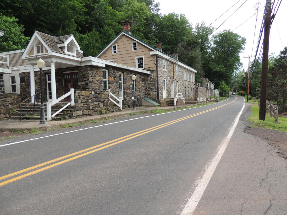 Driving down River Road
