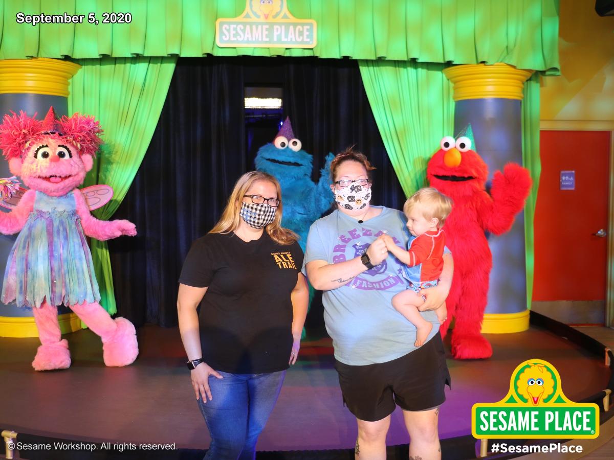 Sesame Place masks