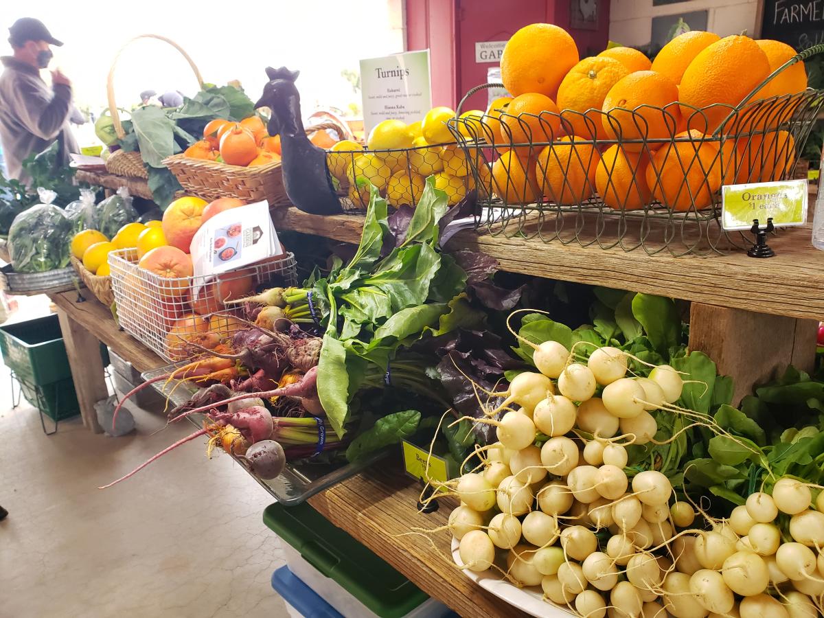 Greenhouse Gardens - produce