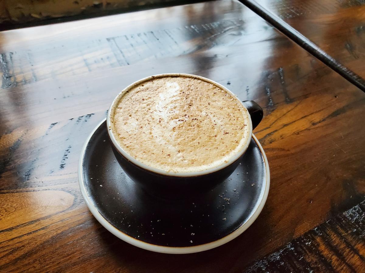 Maple Spice Cappucinno at Perennial Cafe