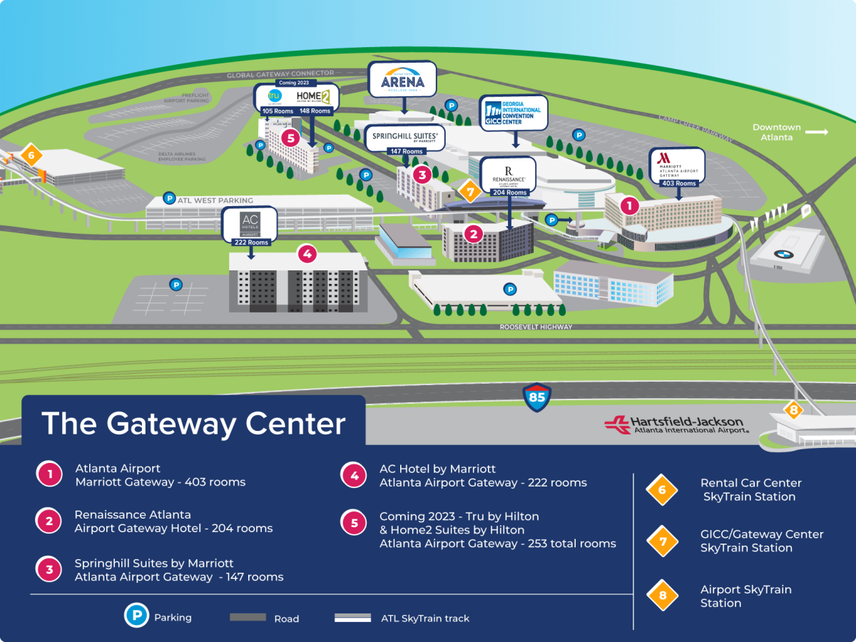 atlanta convention center directions