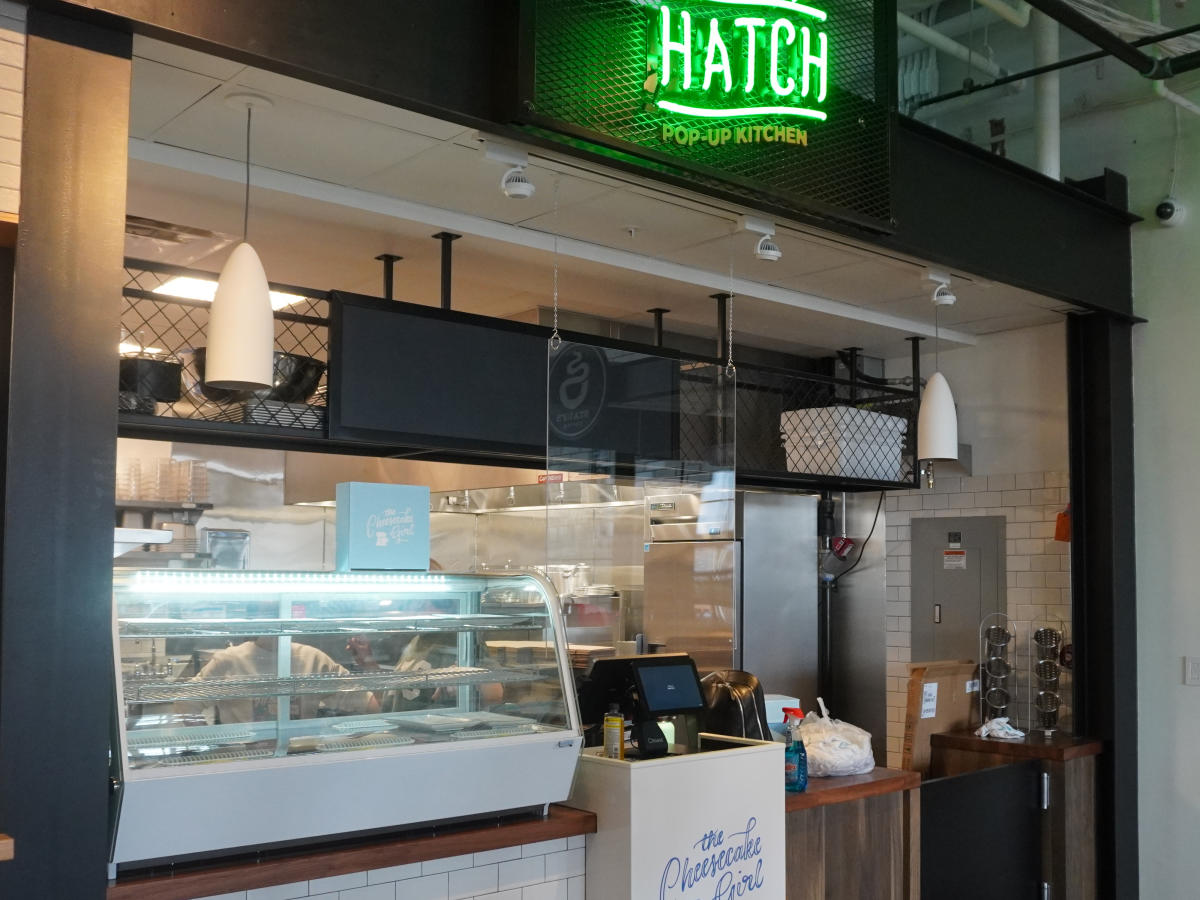 Hatch rotating space at Budd Dairy Food Hall