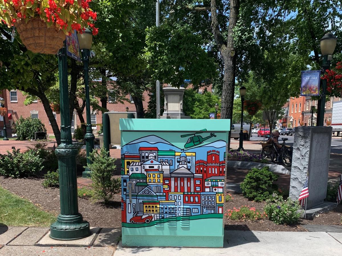 Carlisle Painted Electric Boxes