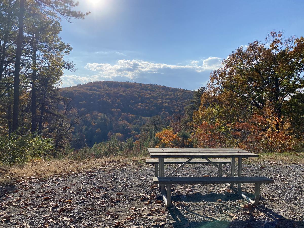 Kings Gap Picnic Area in the Fall