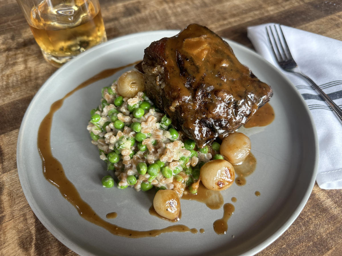 Whiskey Cake Father's Day Shorb Rib