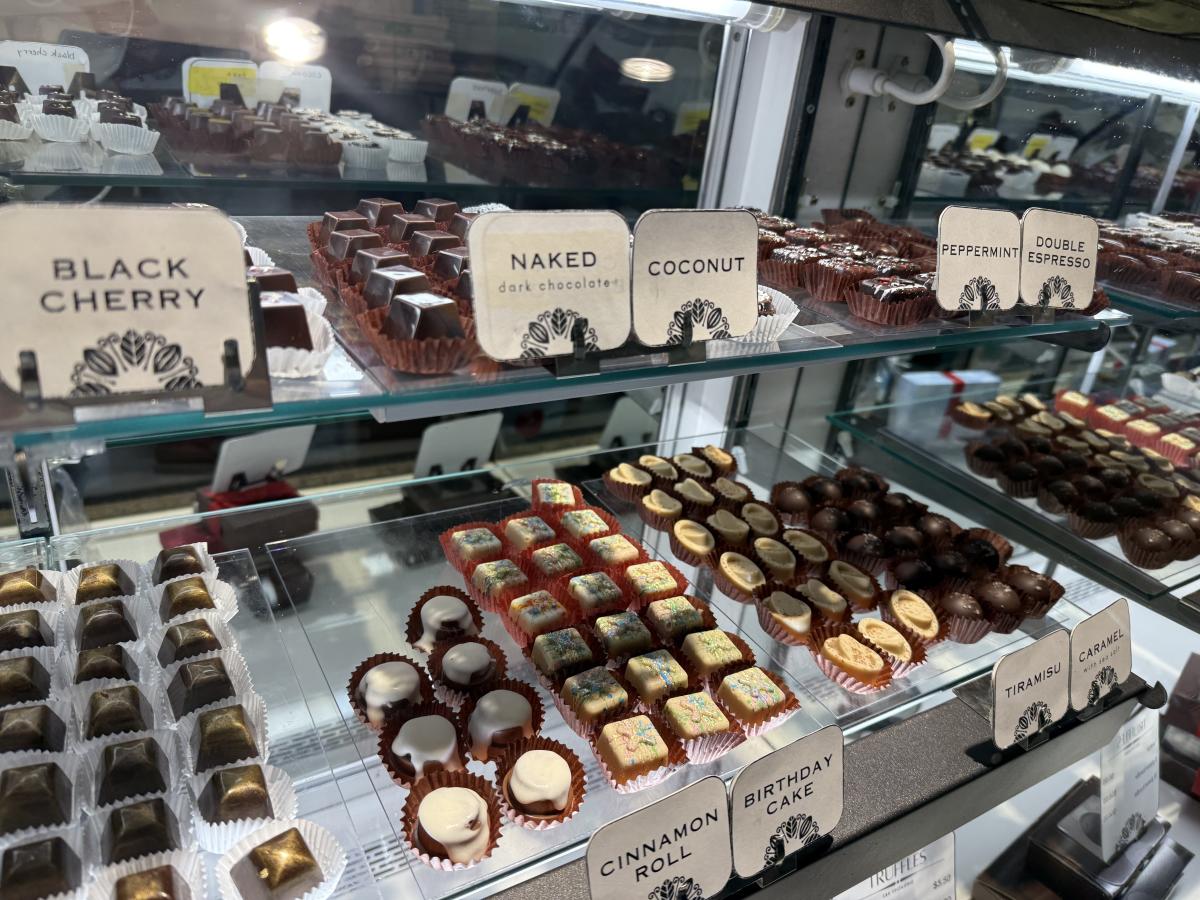 Truffles at Chocodiem inside the Easton Public Market