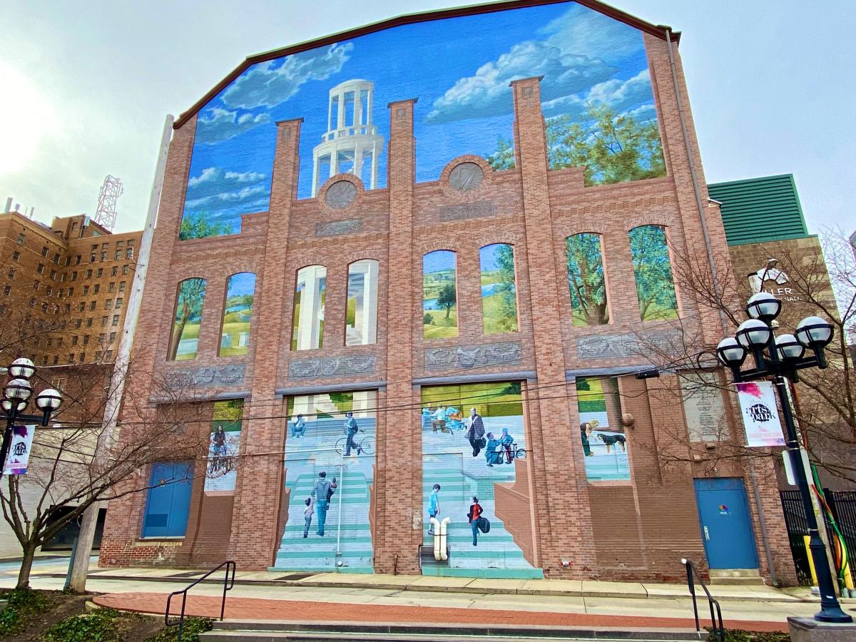 Allentown Mural - 'Plaza for the Spirit of the Arts (2006)'