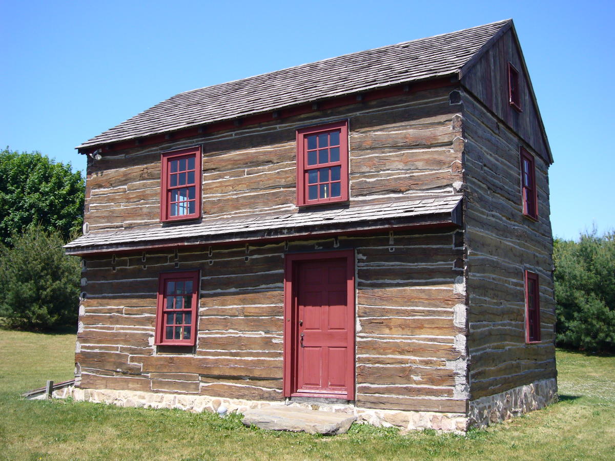Schneck Log House in Schnecksville