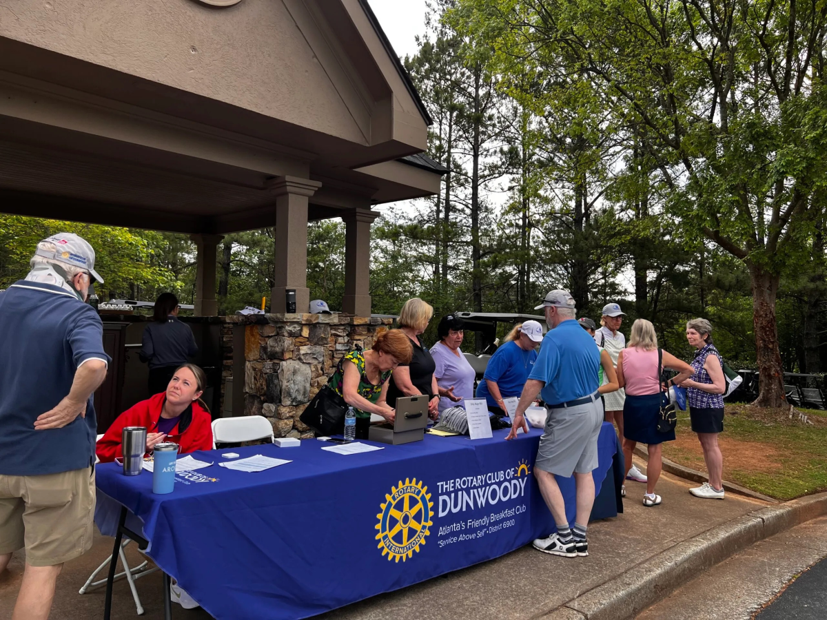 Dunwoody Rotary Golf Tournament Table