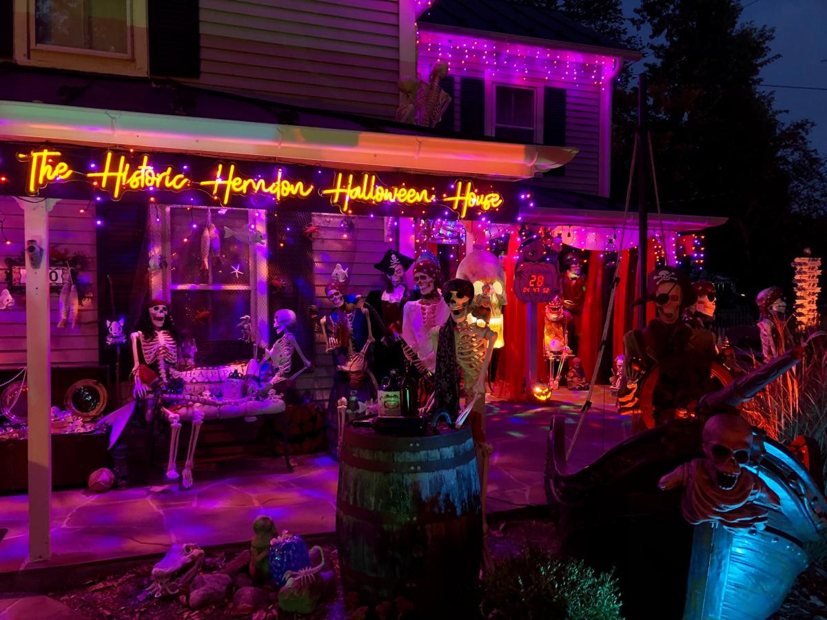 Historic Herndon Halloween House, 2021