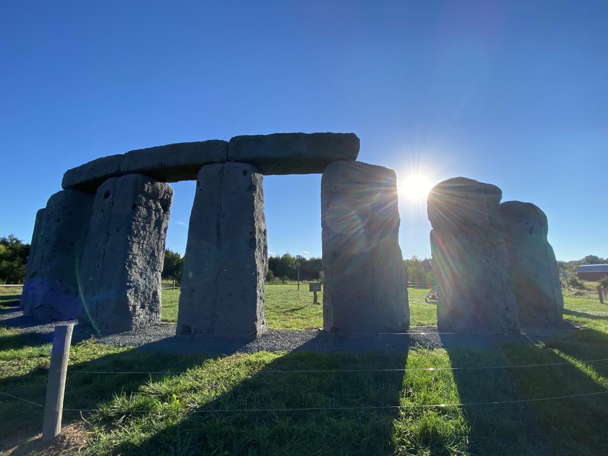 Foamhenge at Cox Farms