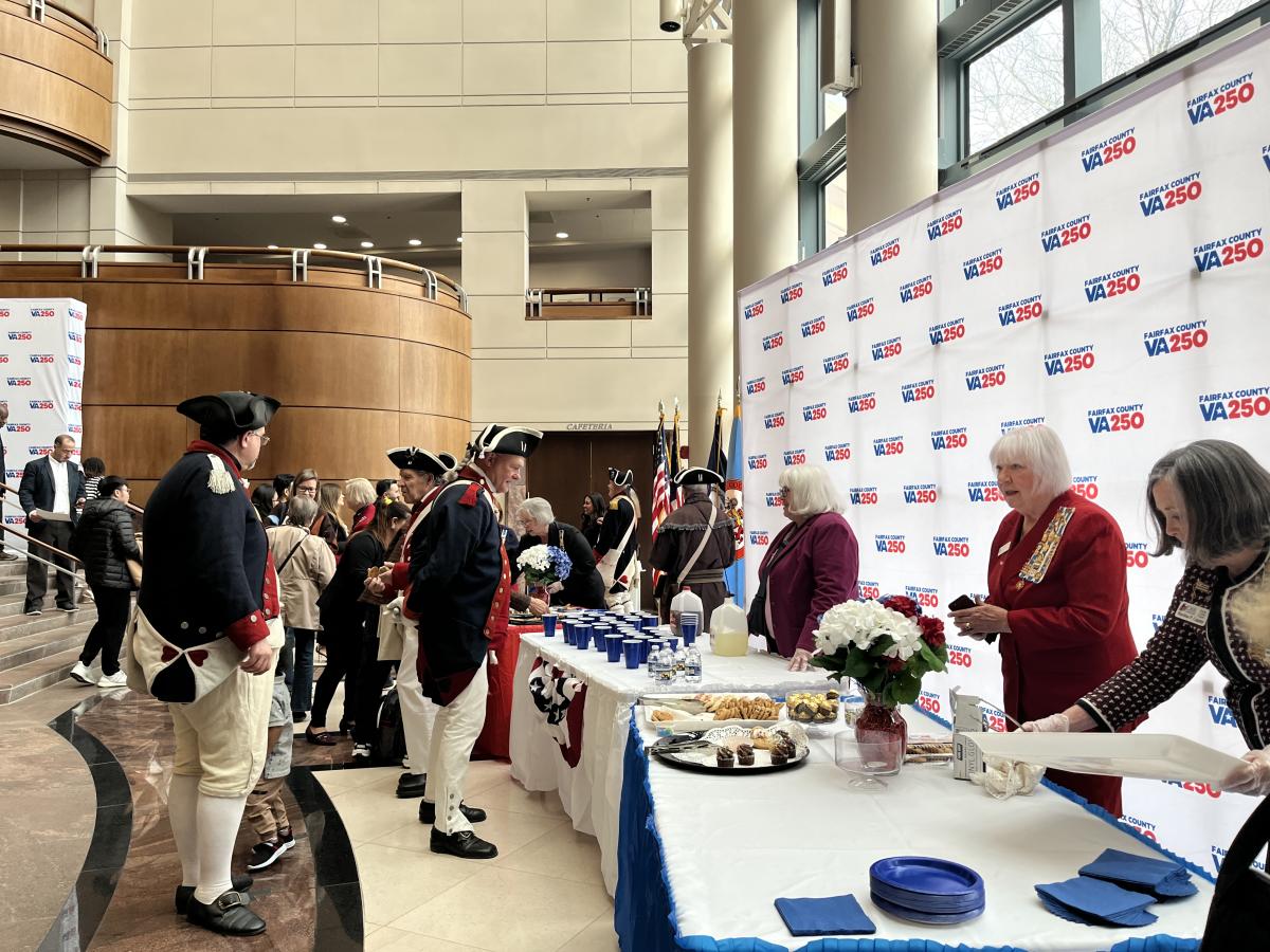 250 Naturalization Ceremony reception