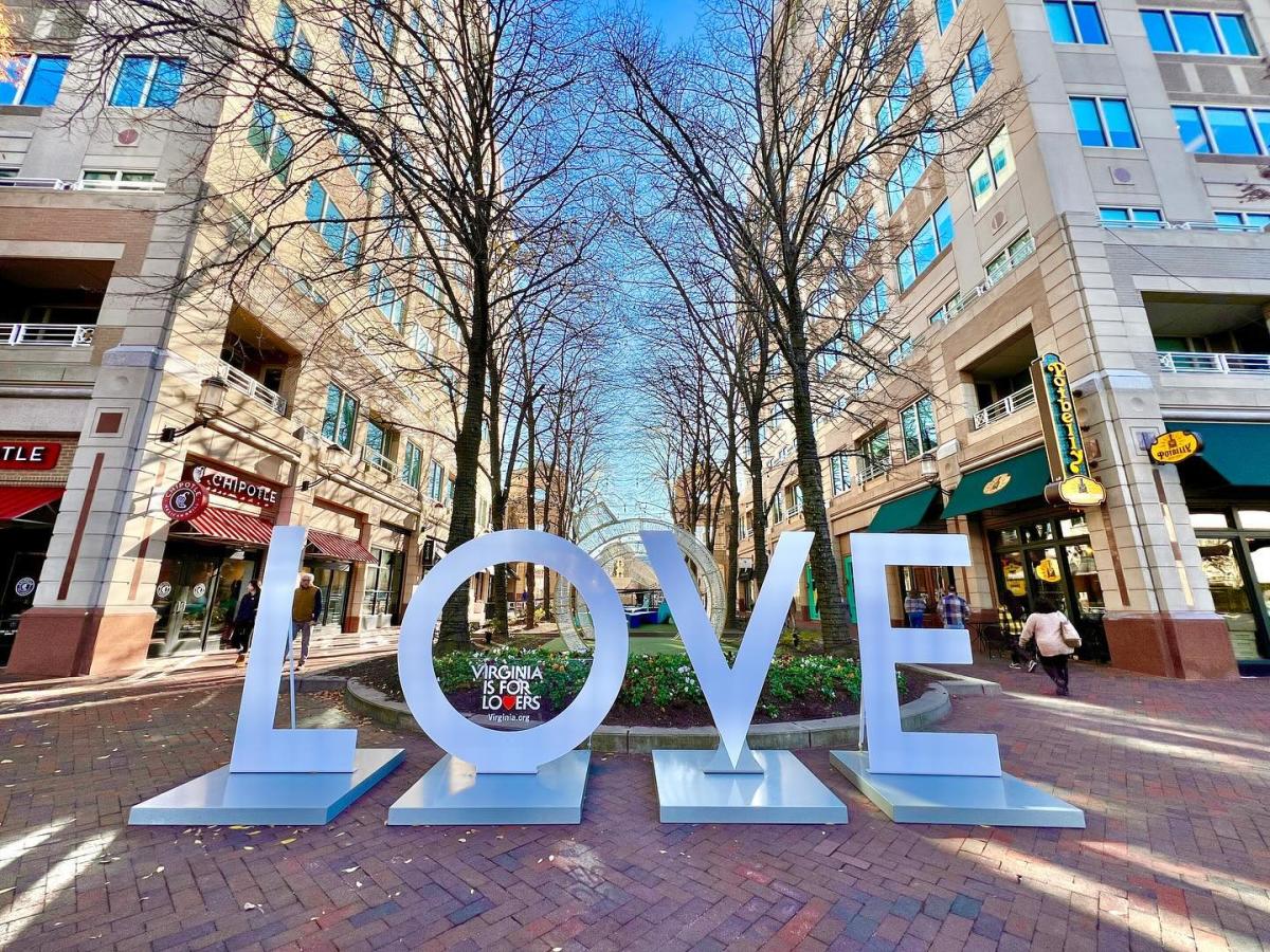 Reston Town Center LOVE Sign