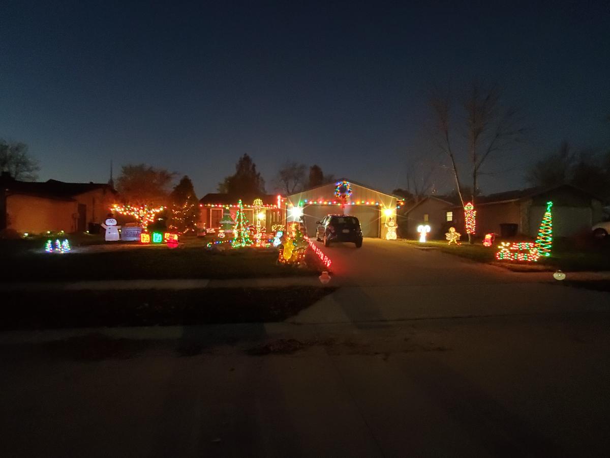 Northbury Court House Light Display by Mandy LoCastro