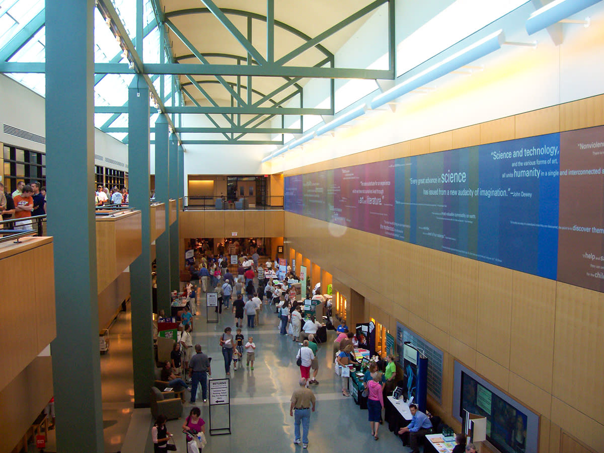 Main Hall of the Allen County Public Library in Downtown Fort Wayne