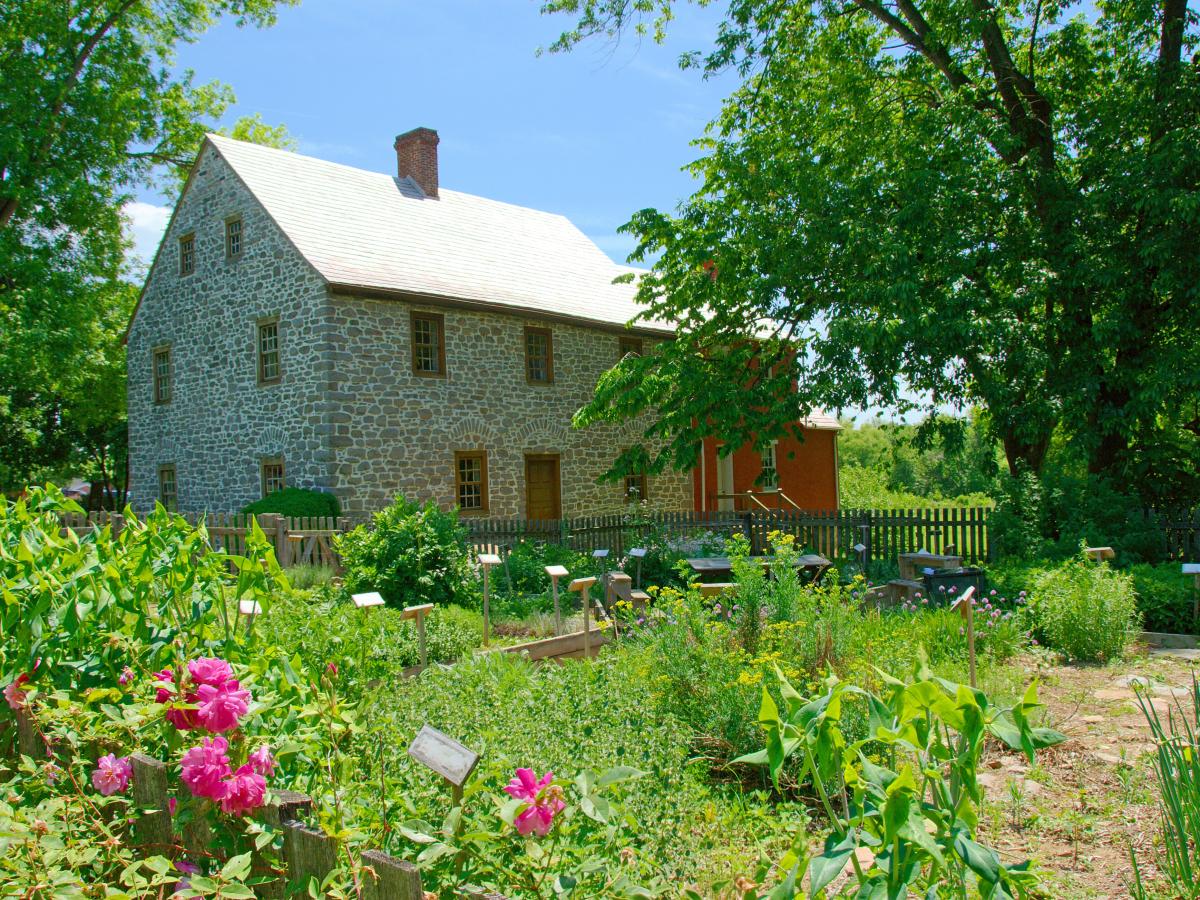 Schifferstadt Architectural Museum garden