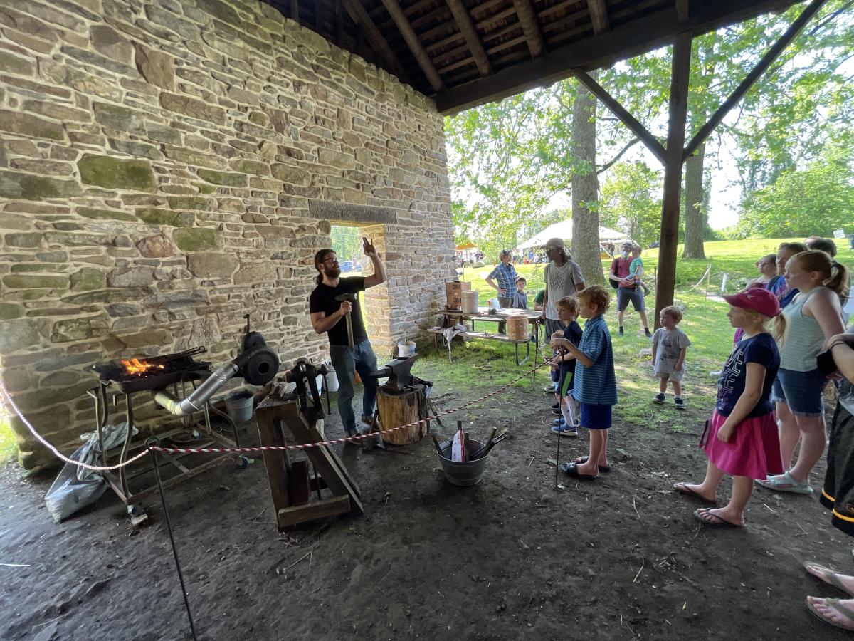 Experience the Maryland Iron Festival at Catoctin Furnace