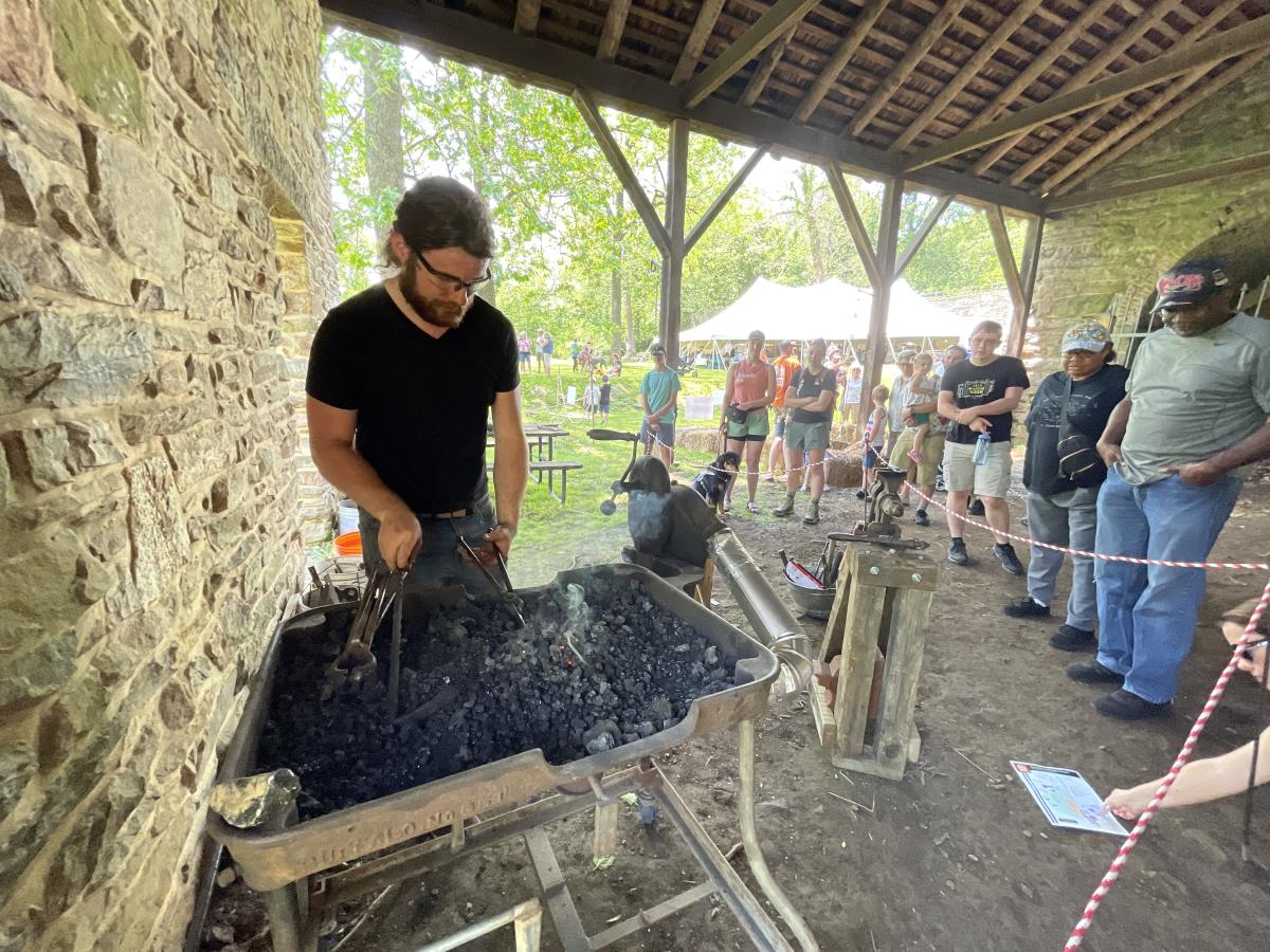 Experience the Maryland Iron Festival at Catoctin Furnace