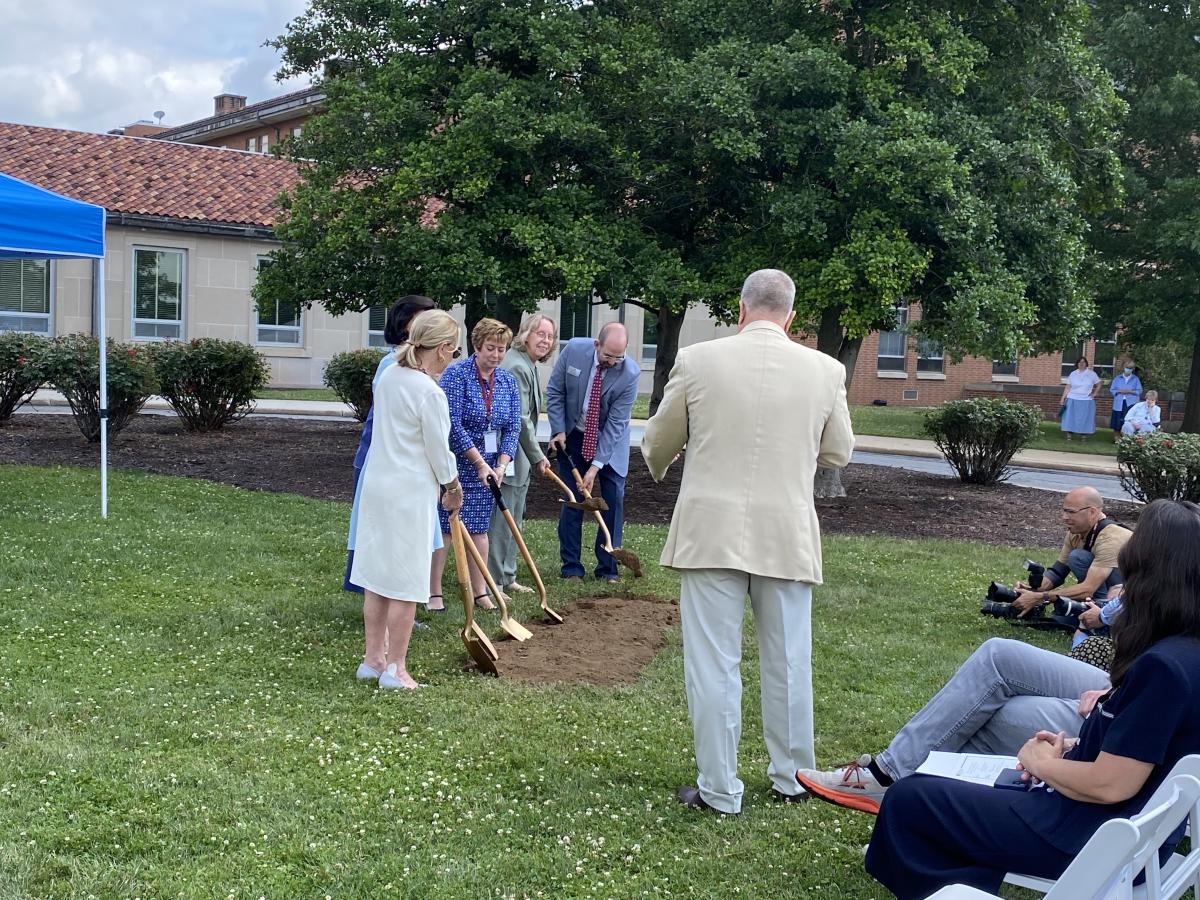 Seton Shrine Visitor Center Groundbreaking