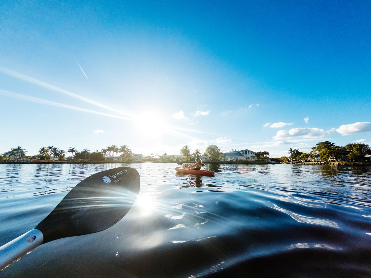 Kayaking