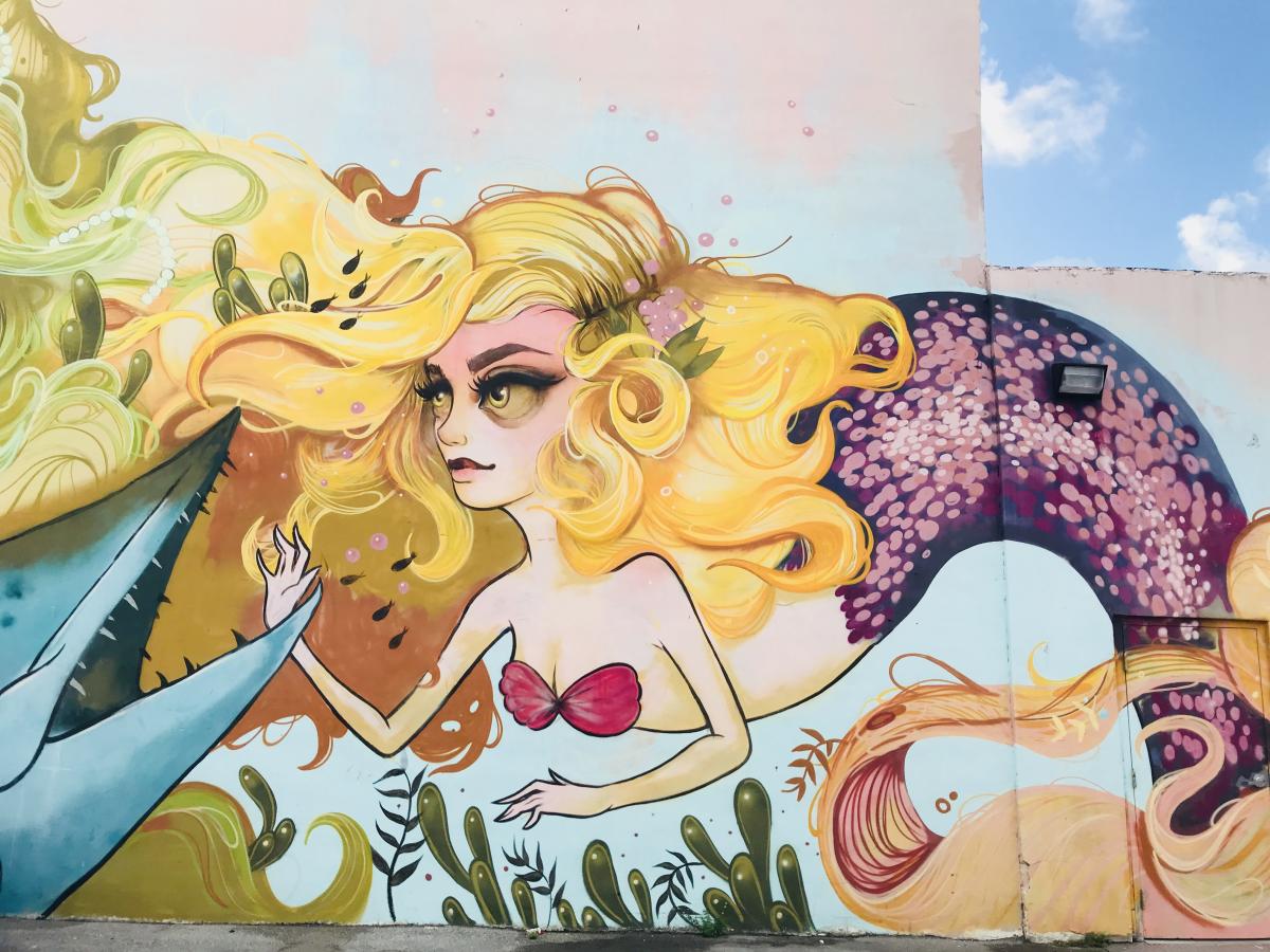 Downtown Hollywood Mural Project - Mermaid