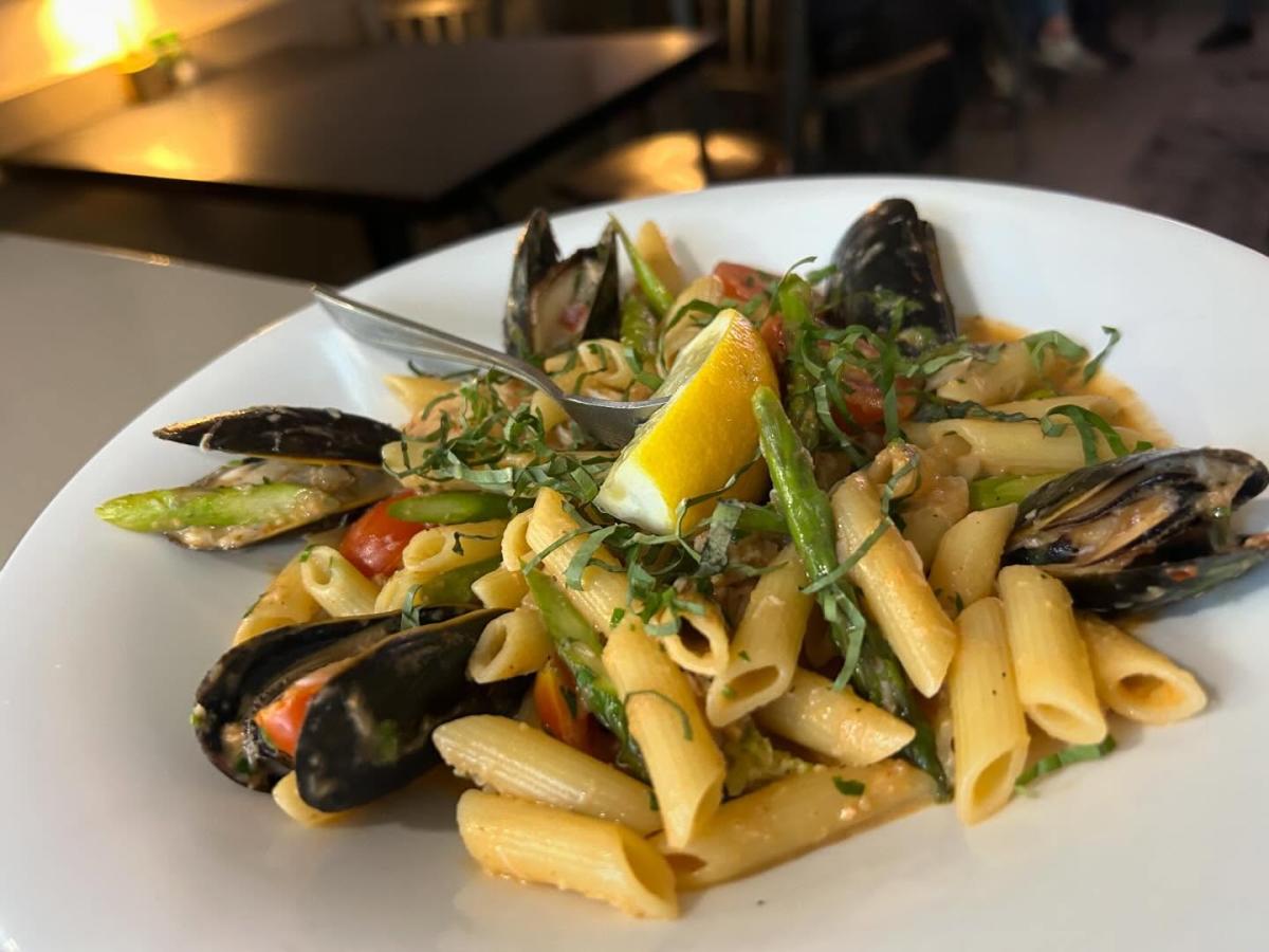 Pasta at Agio in brunswick