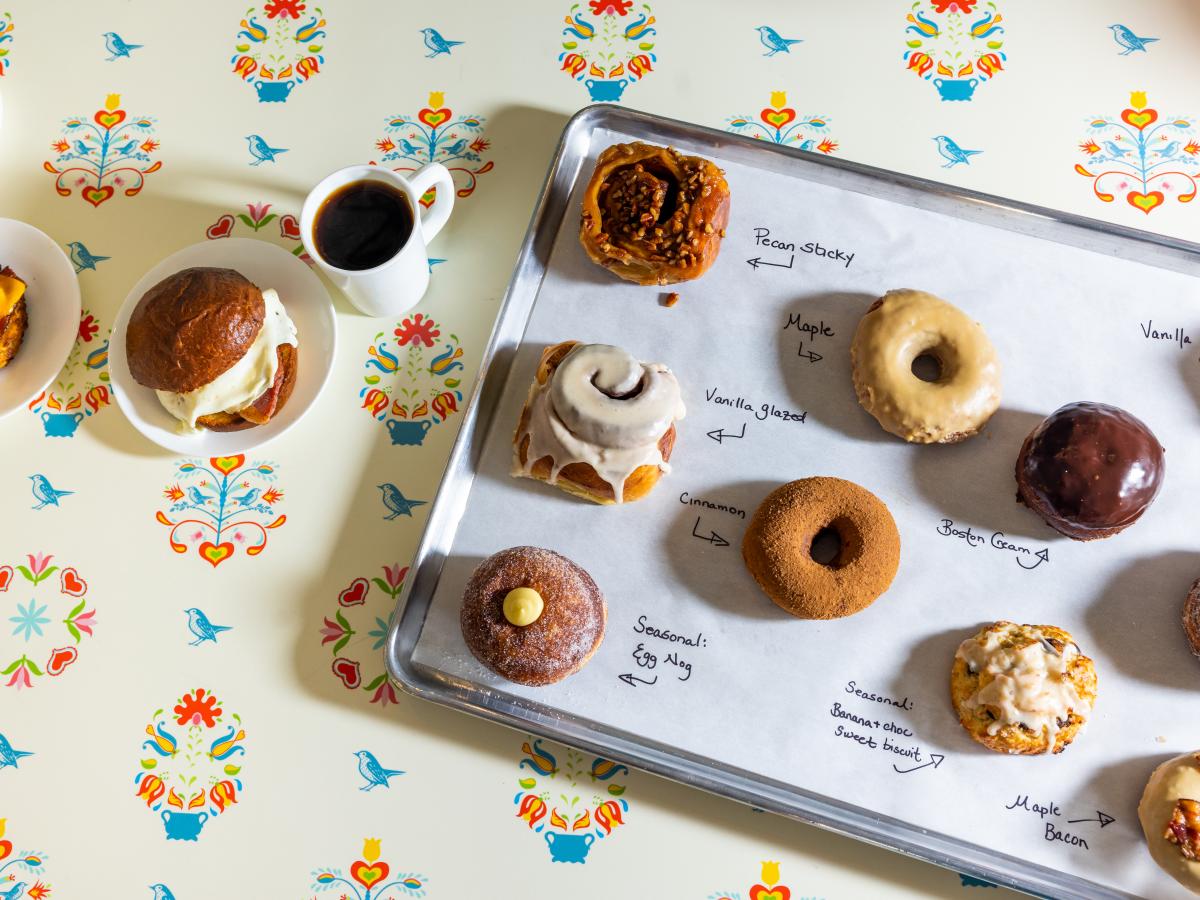 Donuts at Dulce Dough Bakery