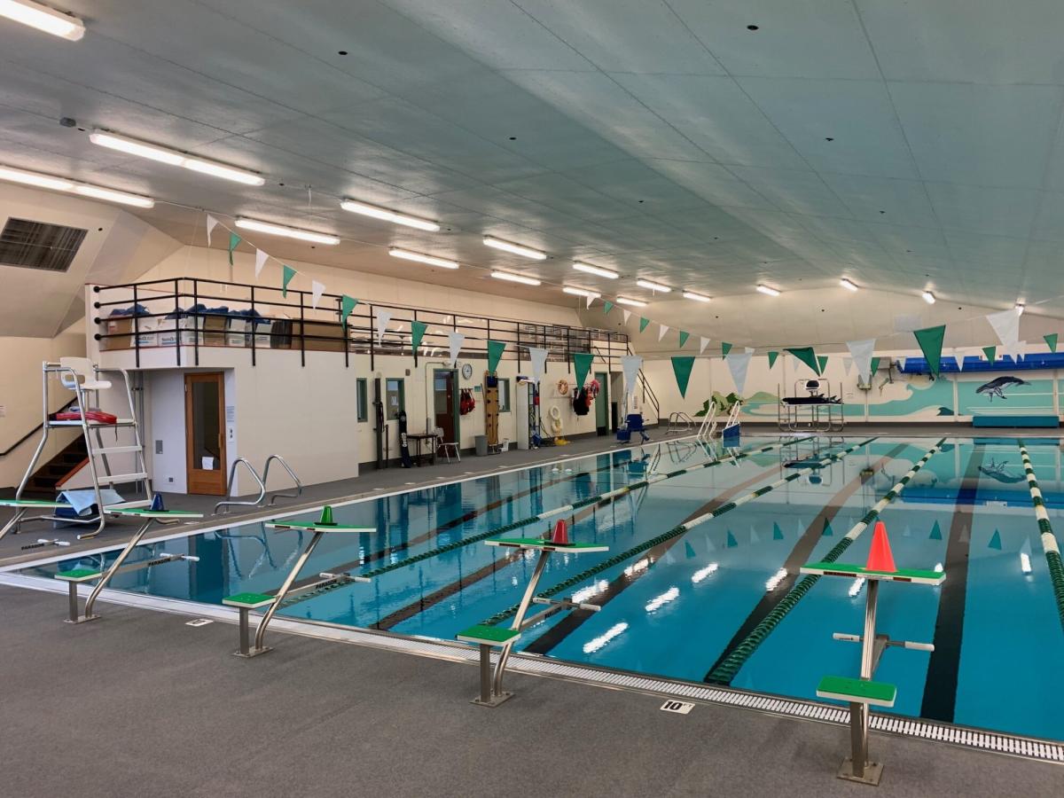 Haines pool inside
