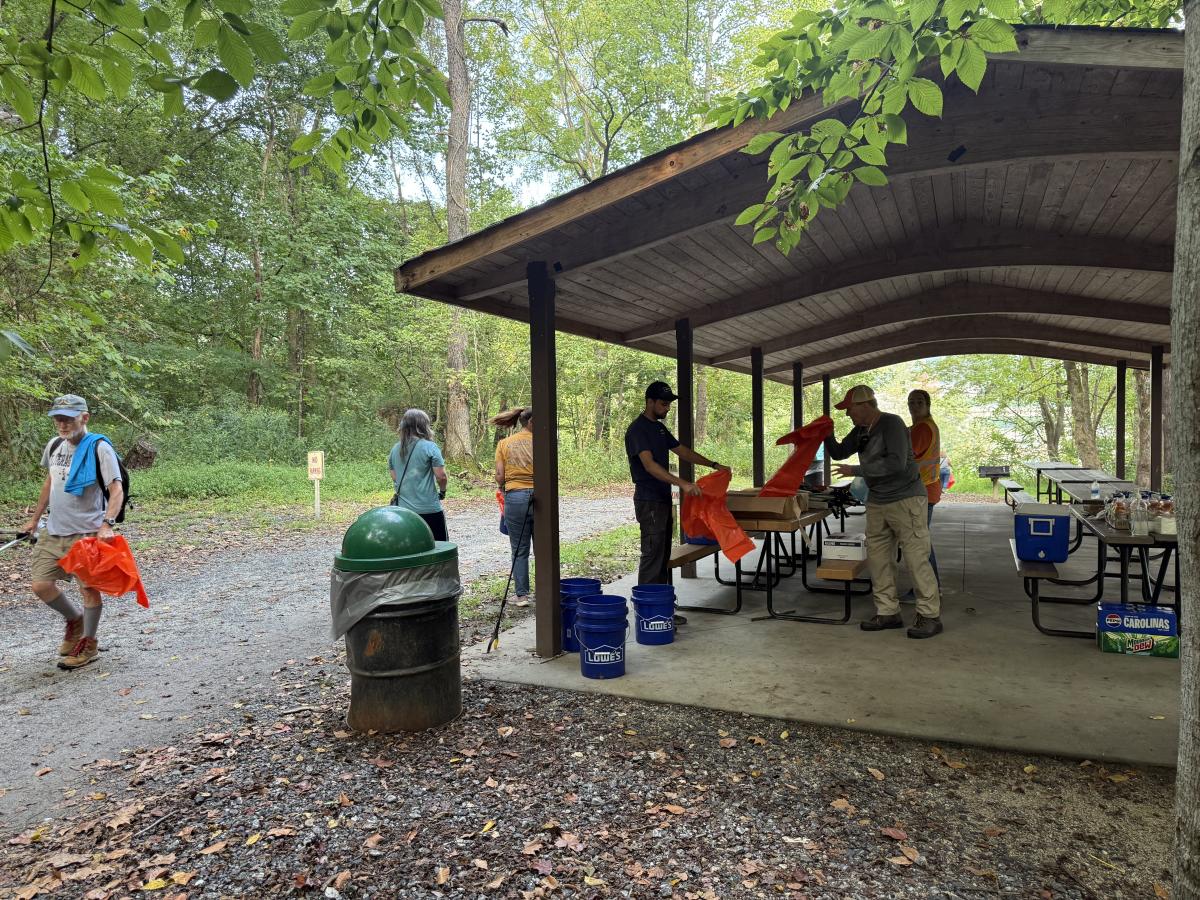 Riverbend Park Clean Up Day - September 2025