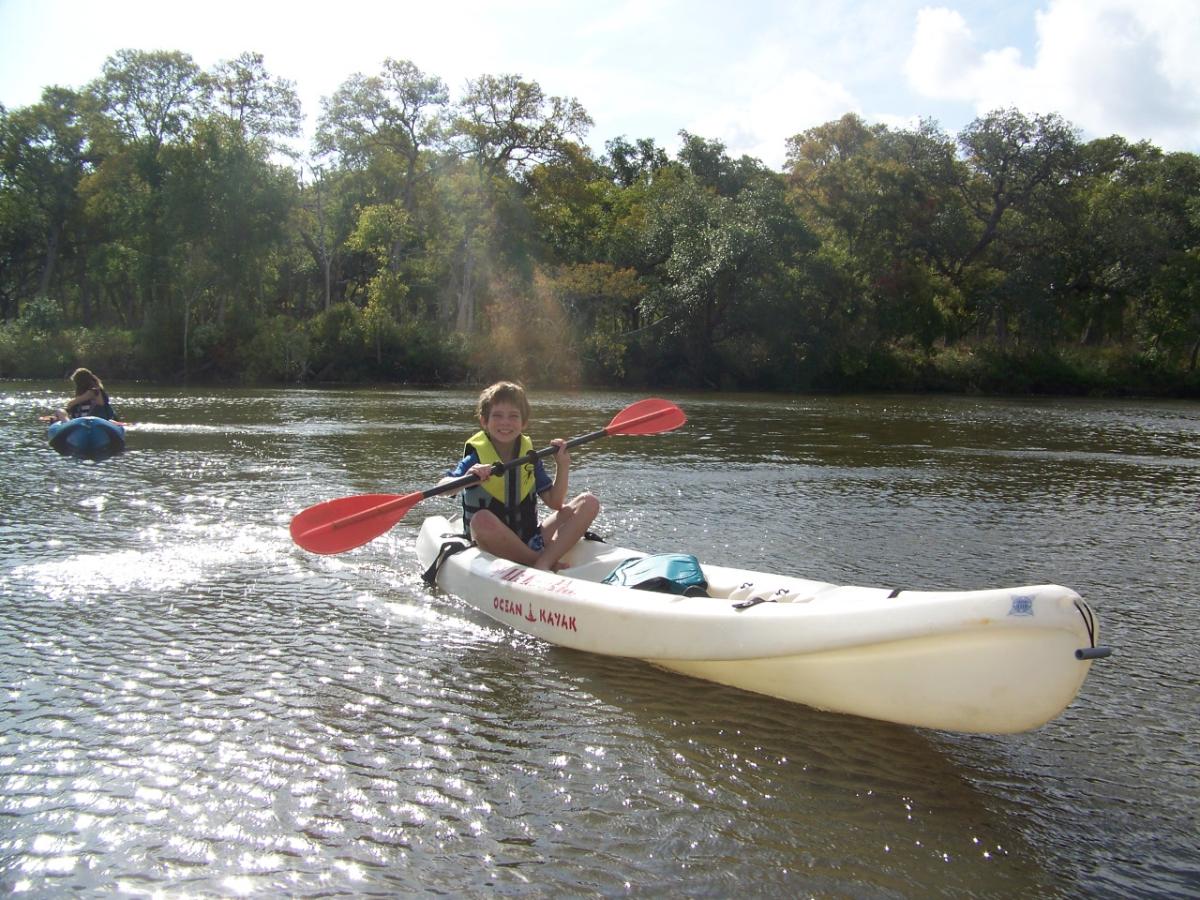 Kayaking in Brazosport
