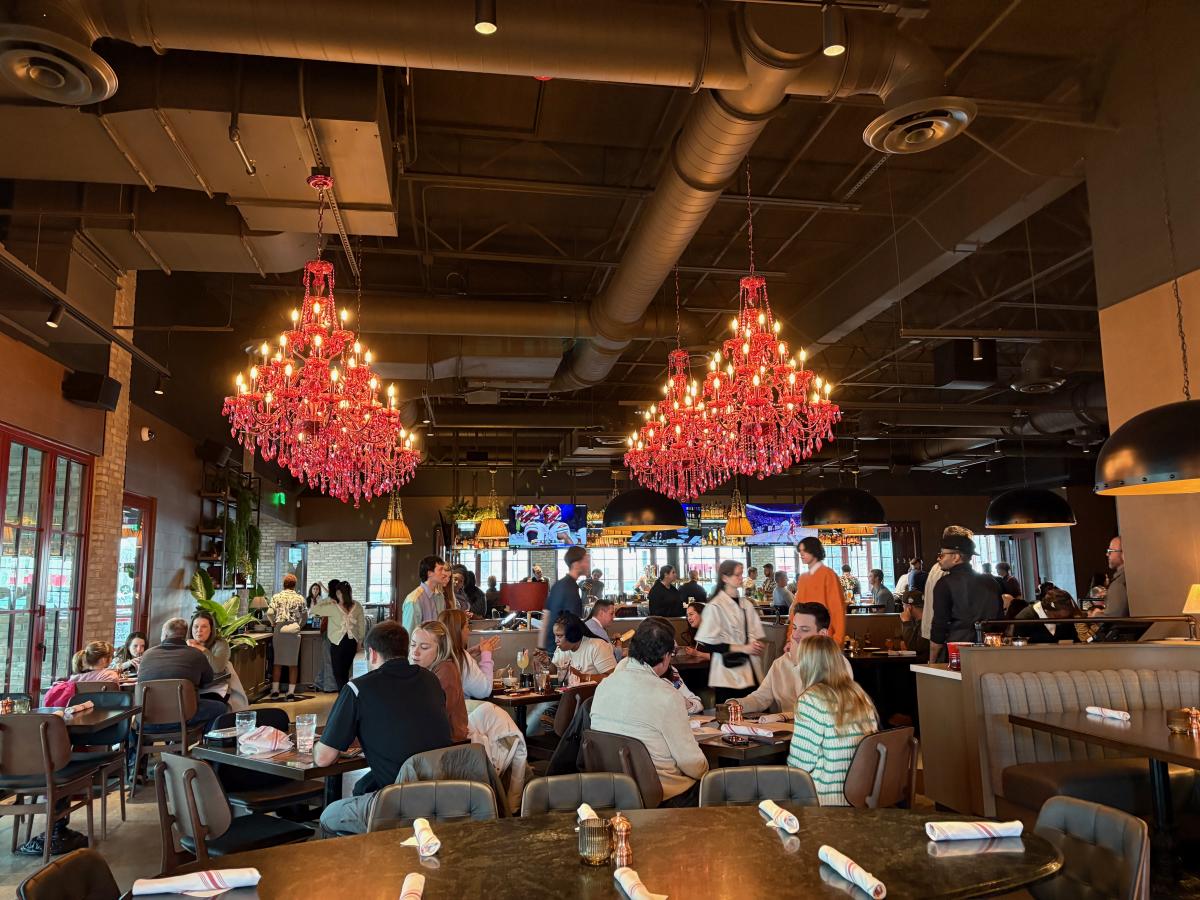 Culinary Dropout Indianapolis chandeliers