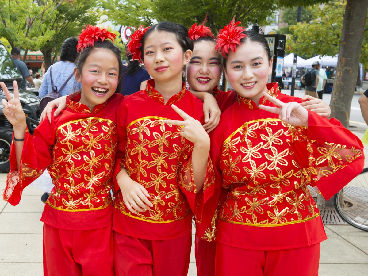 Global Fest Asian costumes West Lafayette