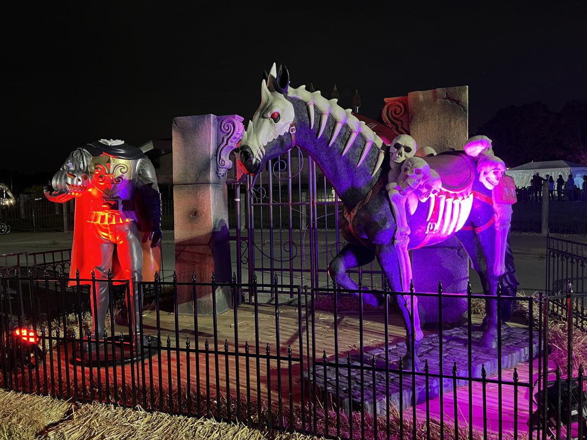 Haunted Hayrides in Indiana - Conner Prairie Headless Horseman