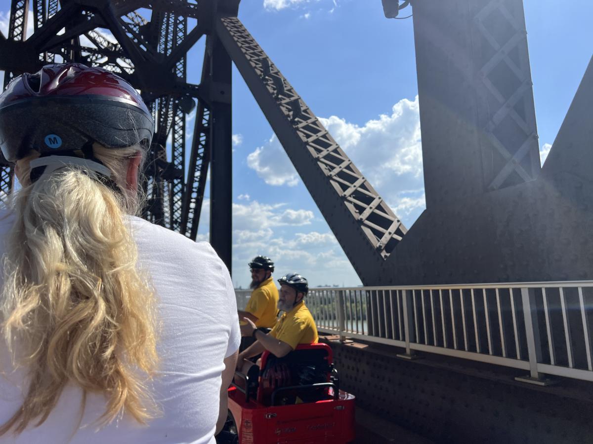 Hoosier Handlebars - Big Four Bridge