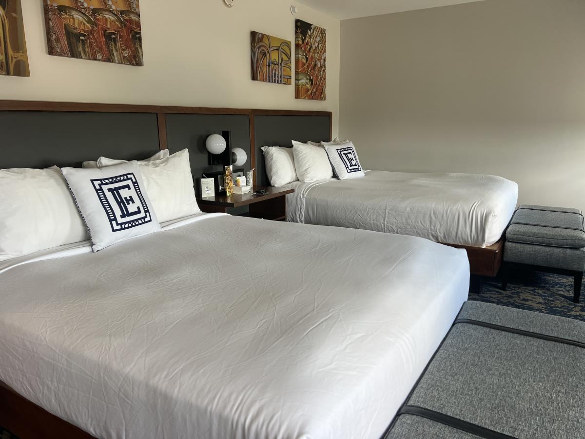 Hotel Elkhart -  two queen room