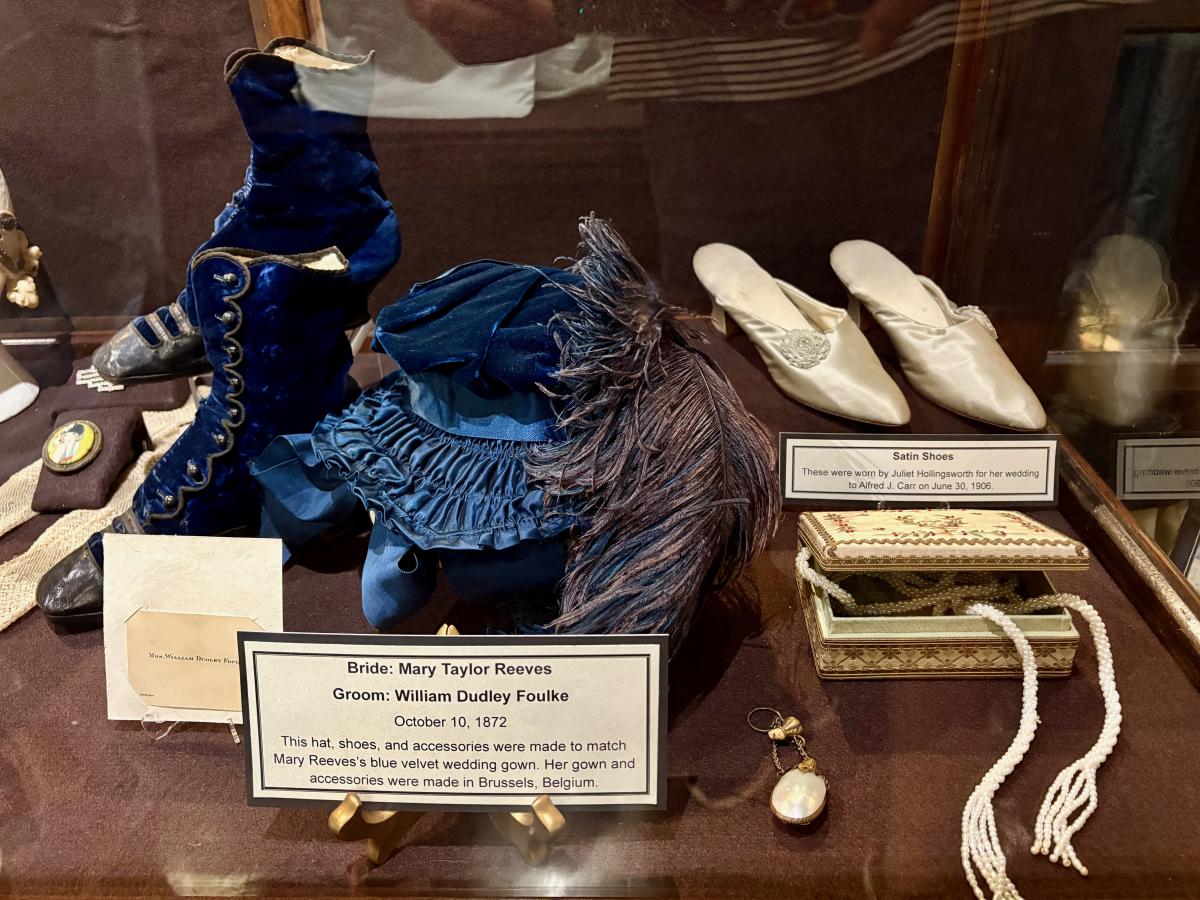 Wayne County Historical Museum in Richmond, wedding accessories