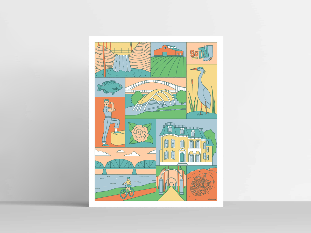 Scenic SoIN passport poster print